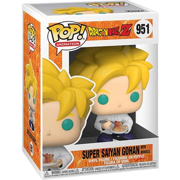 Funko pop dragon ball z super saiyan gohan w/noodles 951 - FUNKO POP!