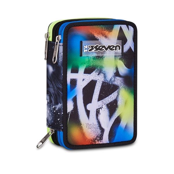 Astuccio seven® 3 zip - buzzy note boy - SEVEN