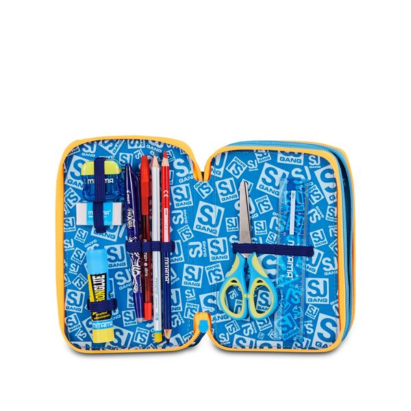 Astuccio 3 zip - joyful pins boy - SEVEN