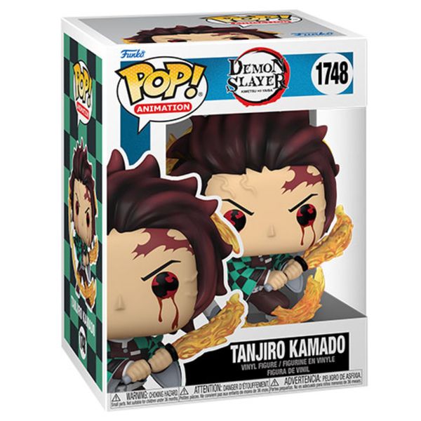 Funko pop demon slayer tanjiro kamado (sun breathing) 1748 - DEMON SLAYER