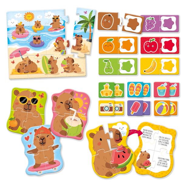 Carotina baby - 10 giochi del capibara - LISCIANI