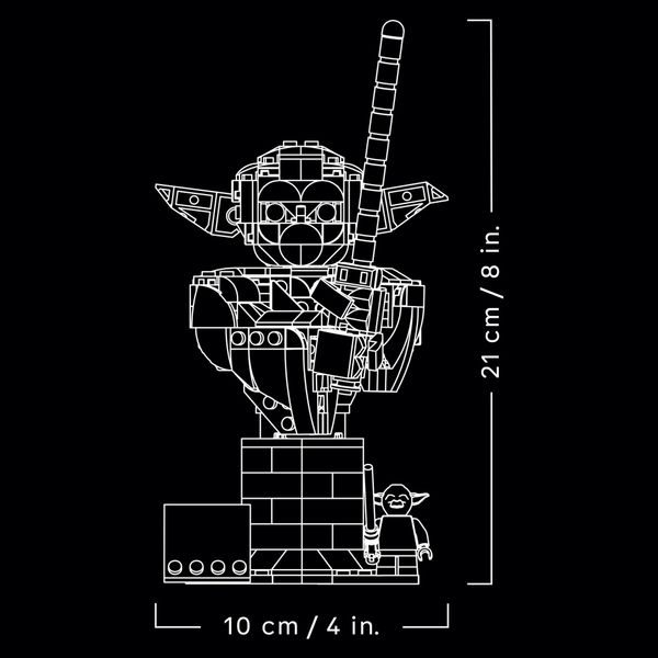 Lego star wars tm busto di yoda™ - 75438 - LEGO STAR WARS, LEGO, Star Wars