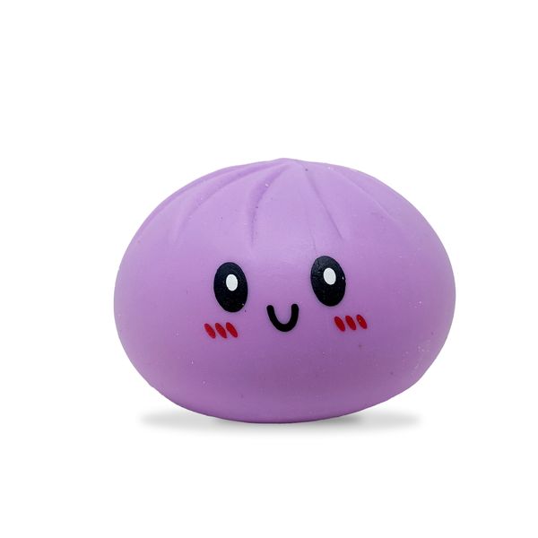 Raviolo squishy dumpling colorato antistress assortito–  morbido, slow rise, relax e gioco sensoriale - 