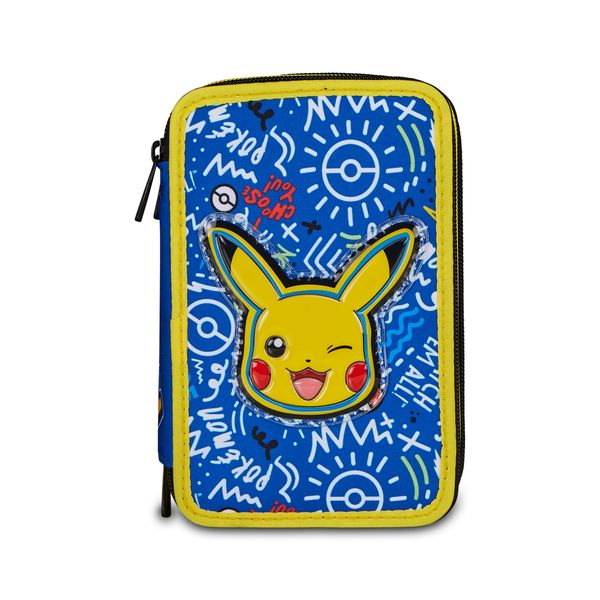 Astuccio 3 zip pokémon  i choose you! - POKEMON, SEVEN