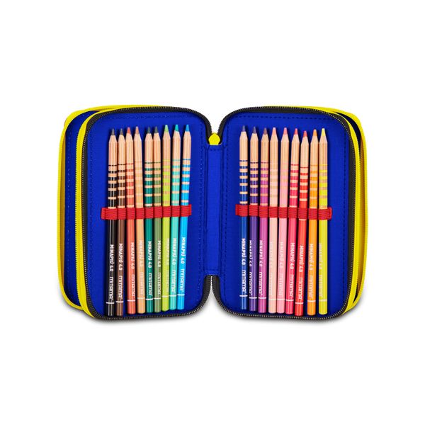 Astuccio 3 zip sonic - SEVEN, Sonic