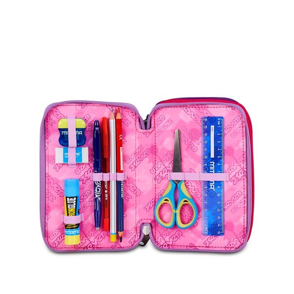 Astuccio seven® 3 zip - buzzy note girl - SEVEN