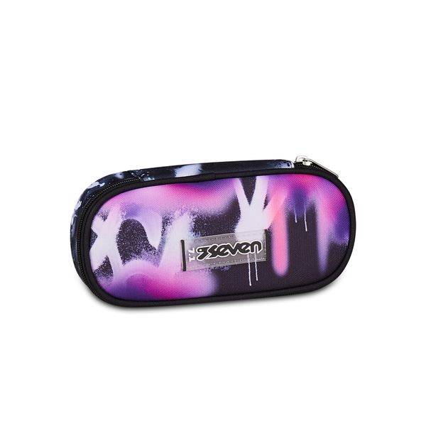 Portapenne seven® round plus - buzzy note girl - SEVEN