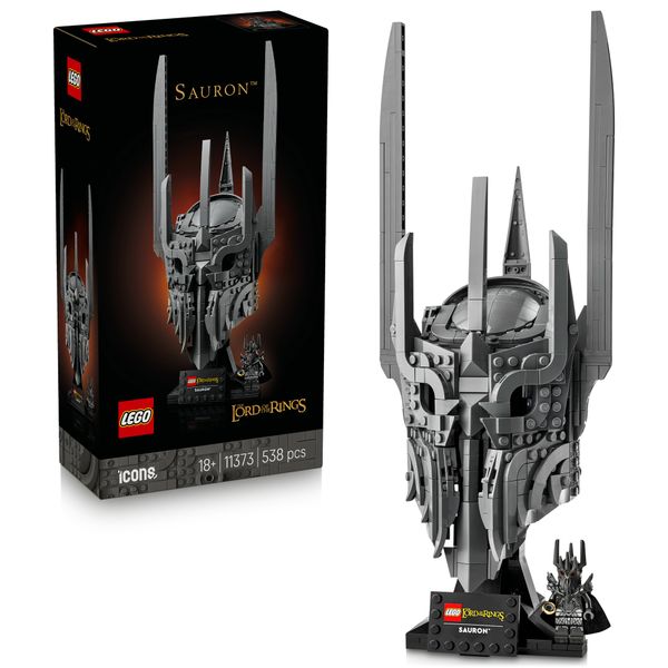 Lego icons 11373 il signore degli anelli: elmo di sauron - LEGO ICONS