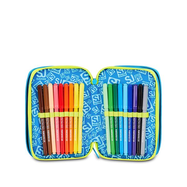 Astuccio 3 zip 3d - glowgame - SEVEN