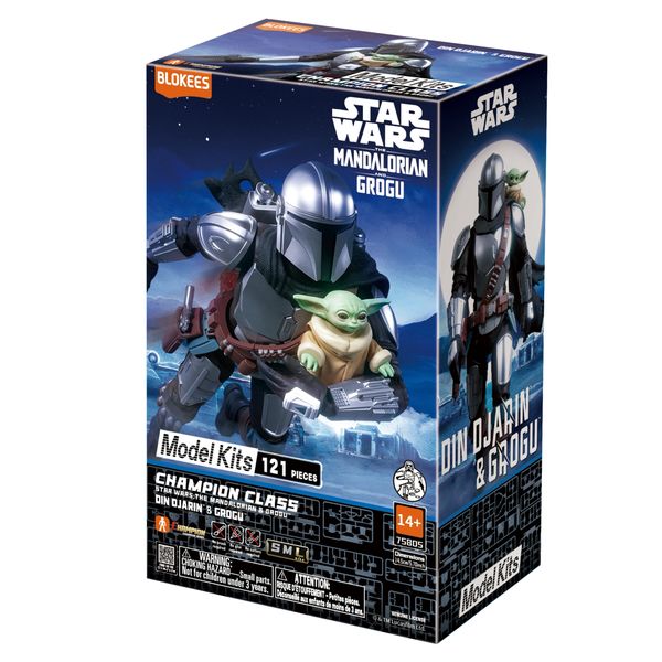 Blokees - star wars - din djarin and grogu - the mandalorian and grogu - BLOKEES, Star Wars