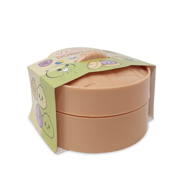 Raviolo squishy dumpling colorato antistress assortito–  morbido, slow rise, relax e gioco sensoriale - 
