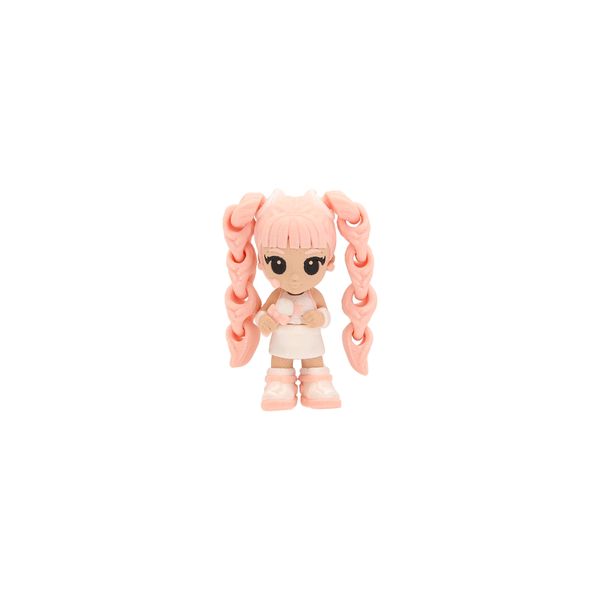 Palz 3d k-pop idol pack 1 assortito – mini figures collezionabili articolate mix & match (6+1) con dettagli speciali - K-POP