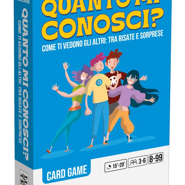 Ludoteca card game quanto mi conosci? - LISCIANI