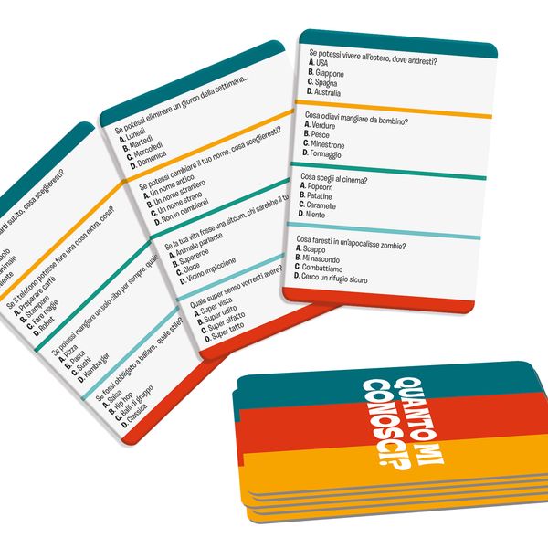 Ludoteca card game quanto mi conosci? - LISCIANI