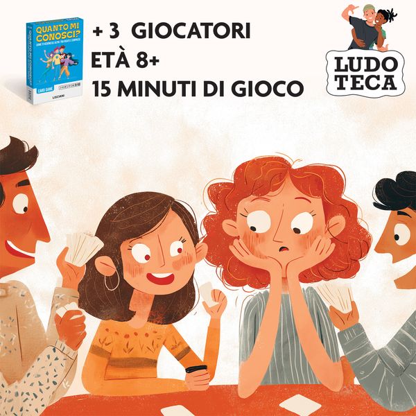 Ludoteca card game quanto mi conosci? - LISCIANI