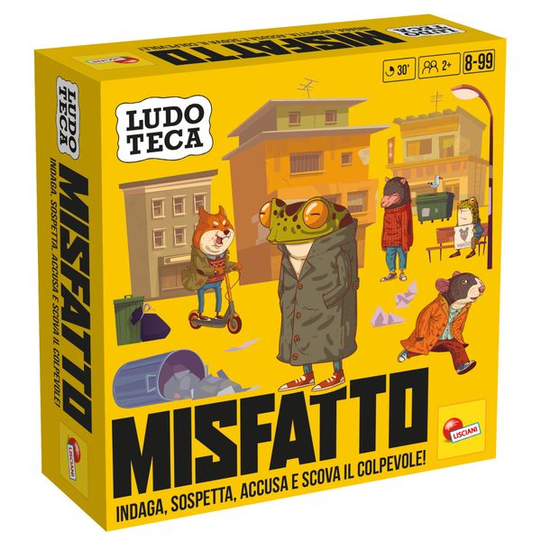 Ludoteca pocket misfatto - LISCIANI
