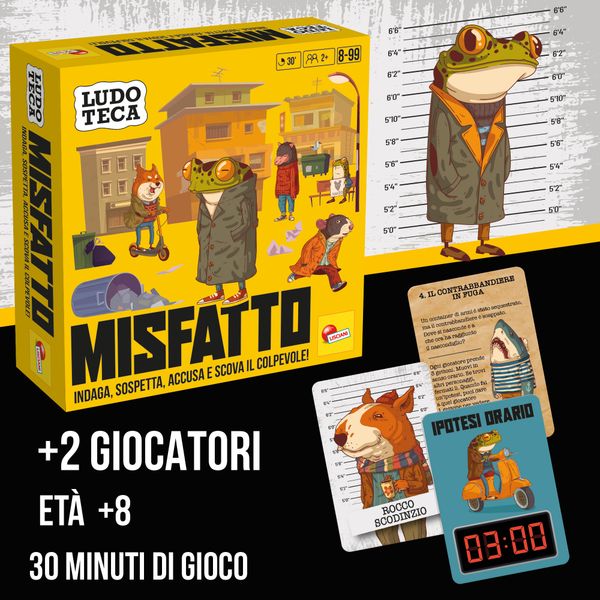 Ludoteca pocket misfatto - LISCIANI