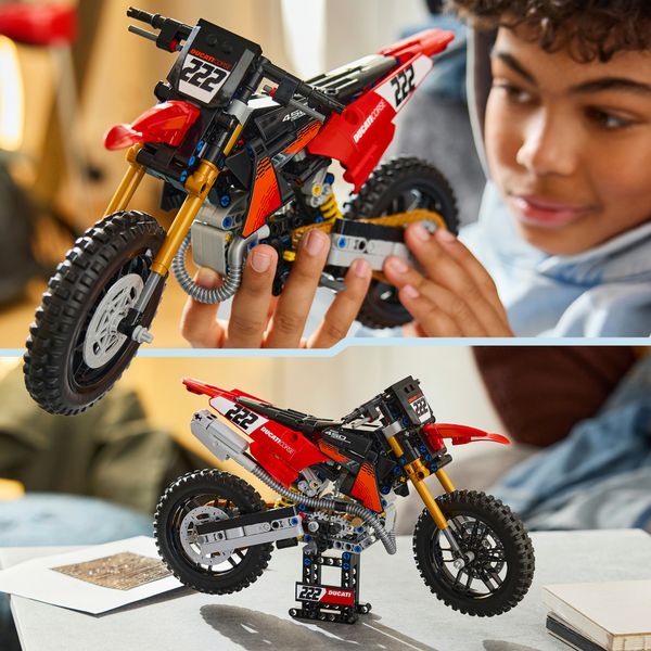 Lego technic moto ducati desmo450 mx factory - 42238 - LEGO TECHNIC