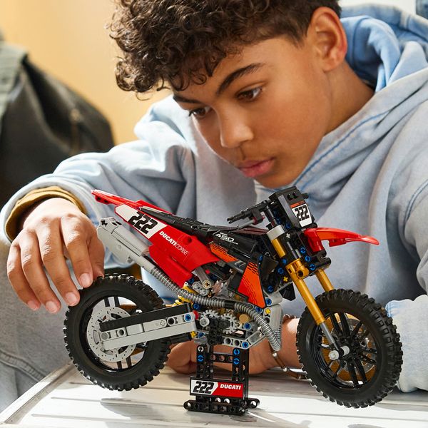 Lego technic moto ducati desmo450 mx factory - 42238 - LEGO TECHNIC