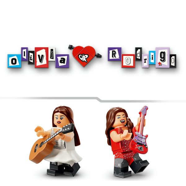 Lego editions music la chitarra bicolore di olivia rodrigo - 43031 - LEGO EDITIONS