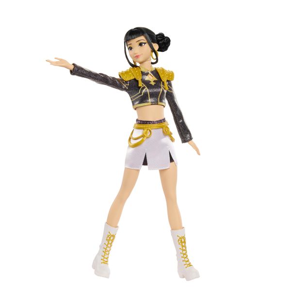 Mattel kpop demon hunters - zoey di huntr/x cantante - MATTEL, K-POP DEMON HUNTERS