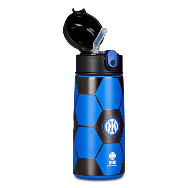 Bottle kid inter  borraccia termica in acciaio con cannuccia - SEVEN