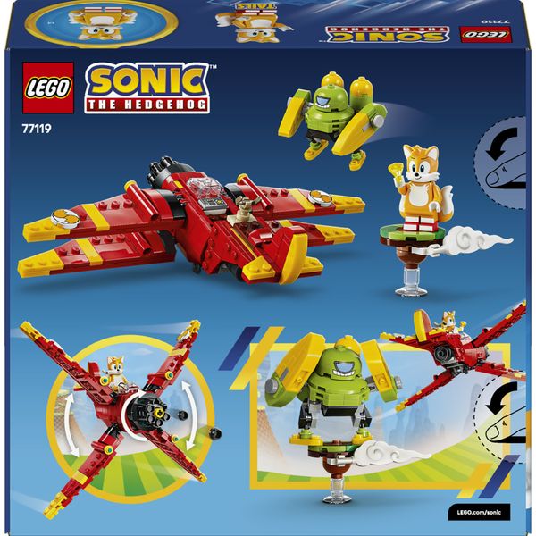 Lego sonic tornado-1 di tails - 77119 - Sonic, LEGO