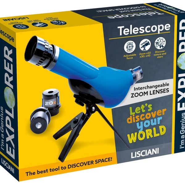 I'm a genius explorer telescopio - LISCIANI