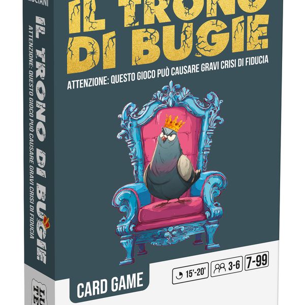 Ludoteca card game trono di bugie - LISCIANI