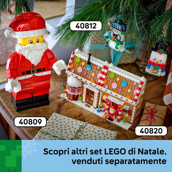 Lego lego iconic pupazzi di neve ornamentali - 40812 - LEGO ICONS