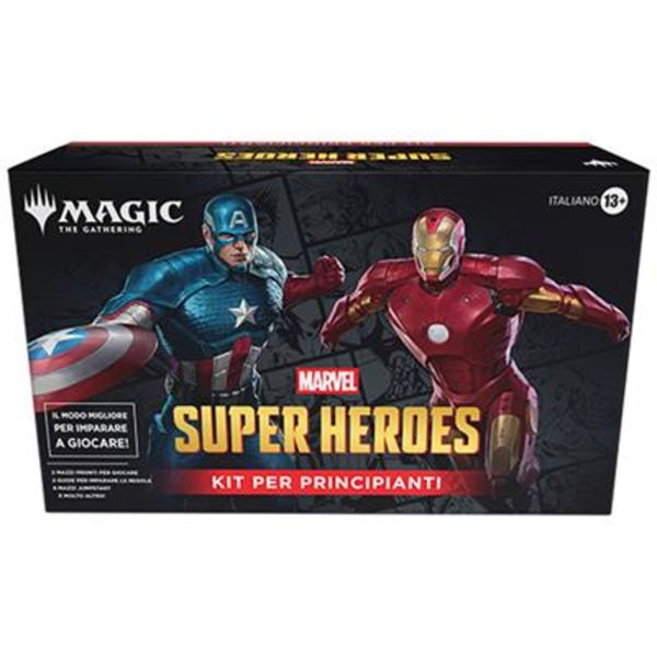 Magic the gathering marvel: starter kit capitan america vs iron man - versione italiana - MAGIC: THE GATHERING
