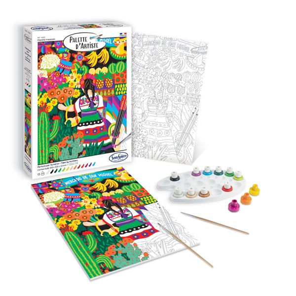 Sentosphere palette d artiste marche mexicain - PROLUDIS
