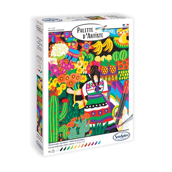 Sentosphere palette d artiste marche mexicain - PROLUDIS