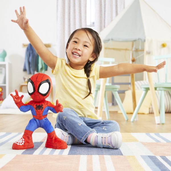 Hasbro marvel spidey and his amazing friends, peluche interattivo spidey dance 'n crawl - SPIDEY, MARVEL