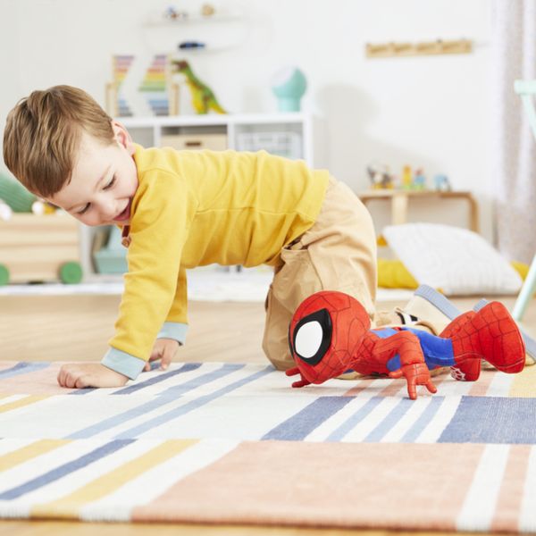 Hasbro marvel spidey and his amazing friends, peluche interattivo spidey dance 'n crawl - SPIDEY, MARVEL