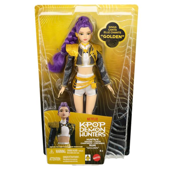 Mattel kpop demon hunters - rumi di huntr/x cantante - MATTEL, K-POP DEMON HUNTERS