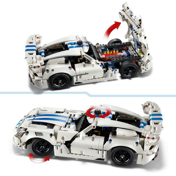 Lego technic auto sportiva dodge viper gts-r - 42234 - LEGO TECHNIC