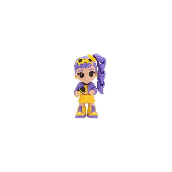 Palz 3d k-pop idol pack 1 assortito – mini figures collezionabili articolate mix & match (6+1) con dettagli speciali - K-POP