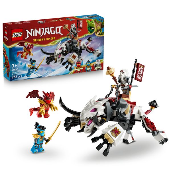 Lego ninjago zilvar e grimtak la bestia drago - 71863 - LEGO NINJAGO, LEGO