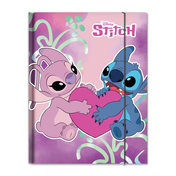 Cartellina elastico disney stitch asssortito - SEVEN, Disney Stitch