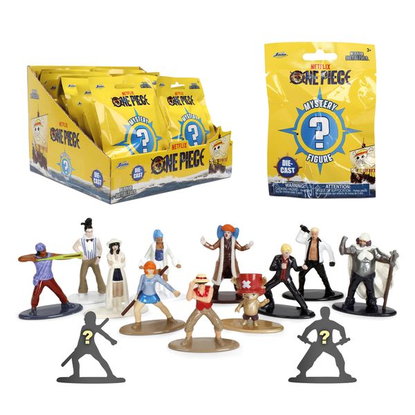 One piece nanofigs blind pack 13 assortiti – mini figure collezionabili - ONE PIECE