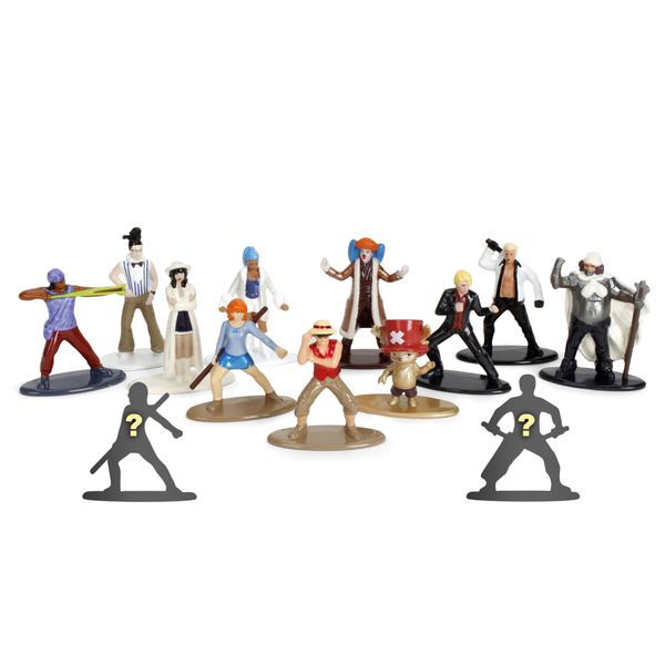 One piece nanofigs blind pack 13 assortiti – mini figure collezionabili - ONE PIECE