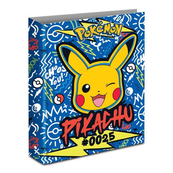 Raccoglitore  anelli a4 maxi  pokemon - POKEMON, SEVEN