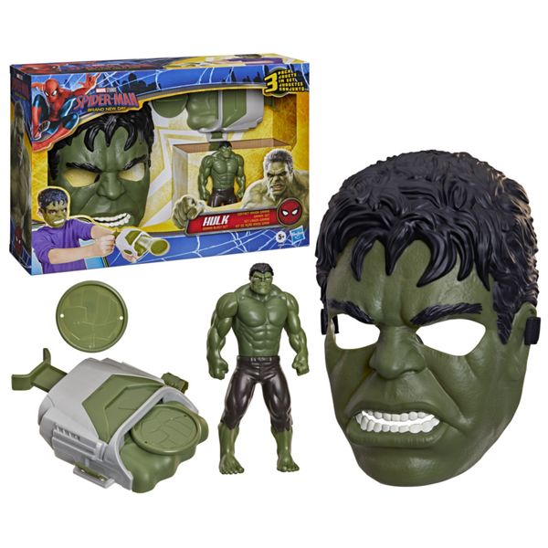 Hasbro marvel, "spider-man: brand new day", set blaster gamma di hulk - Avengers, MARVEL