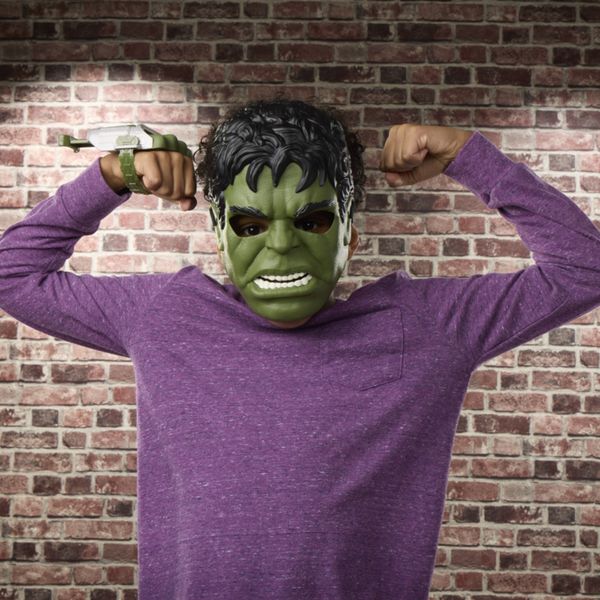 Hasbro marvel, "spider-man: brand new day", set blaster gamma di hulk - Avengers, MARVEL