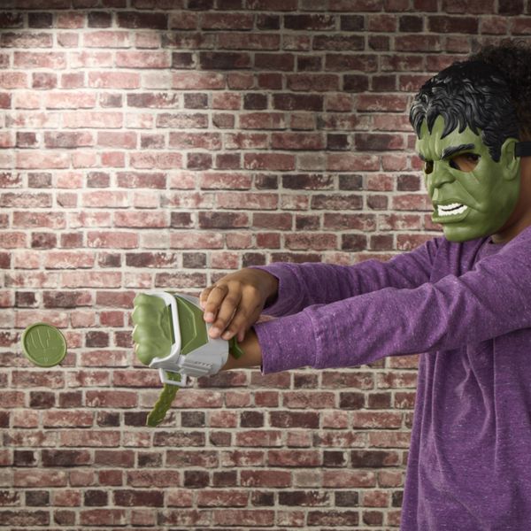 Hasbro marvel, "spider-man: brand new day", set blaster gamma di hulk - Avengers, MARVEL