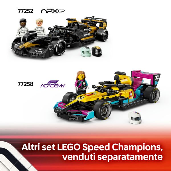Lego speed champions 77259 auto da corsa audi revolut f1 team r26 - LEGO