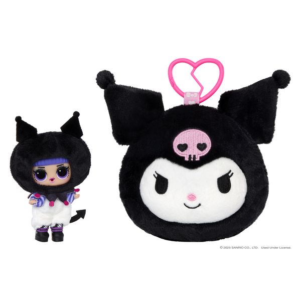 L.o.l. surprise! loves hello kitty peluche reversibile – personaggi sanrio con doll abbinata – 5 sorprese, 6 da collezionare assortito - Hello Kitty, LOL