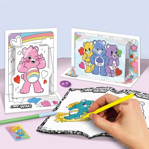 Care bears zainetto colouring and drawing school - LISCIANI