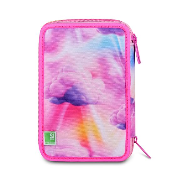 Astuccio 3 zip - joyful pins girl - SEVEN